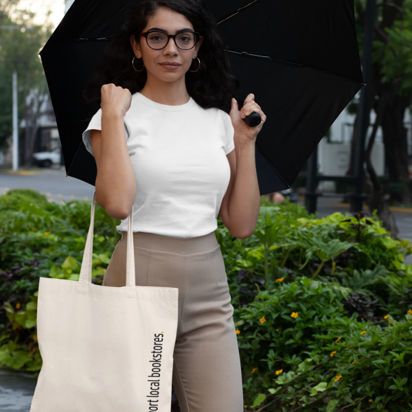 Tote Bag "Support local bookstores"